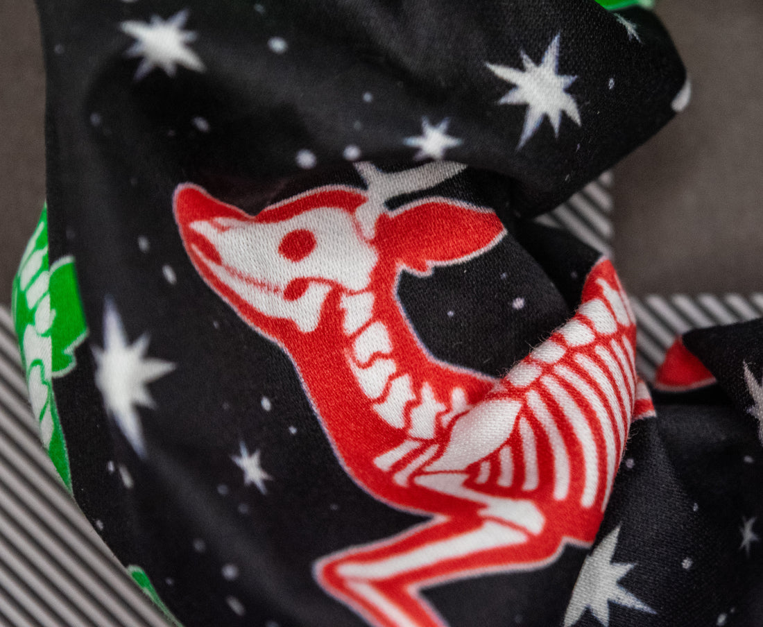 Introducing The Skele-deer Folly Scrunchie